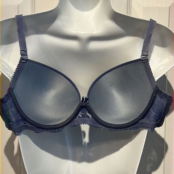 La Vie en Rose Padded Lace Detail Bra Size 34C NWOT - Picture 9 of 10